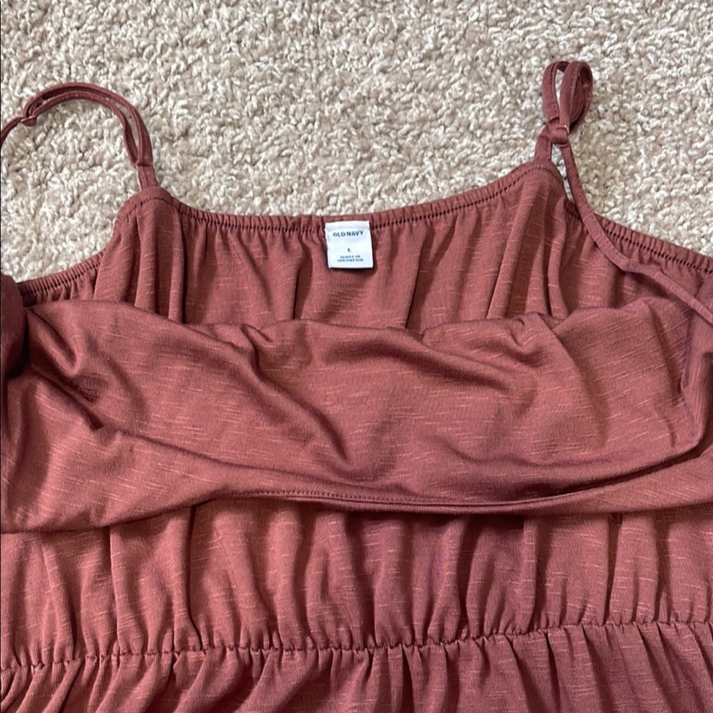 Old Navy Rust Red Dress - Picture 3 of 5
